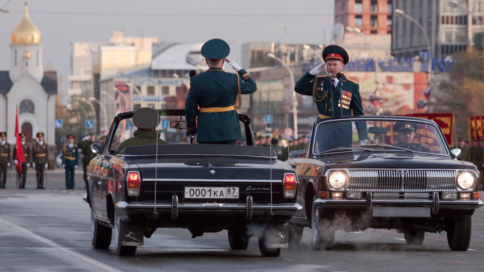 Парад Победы, Новосибирск