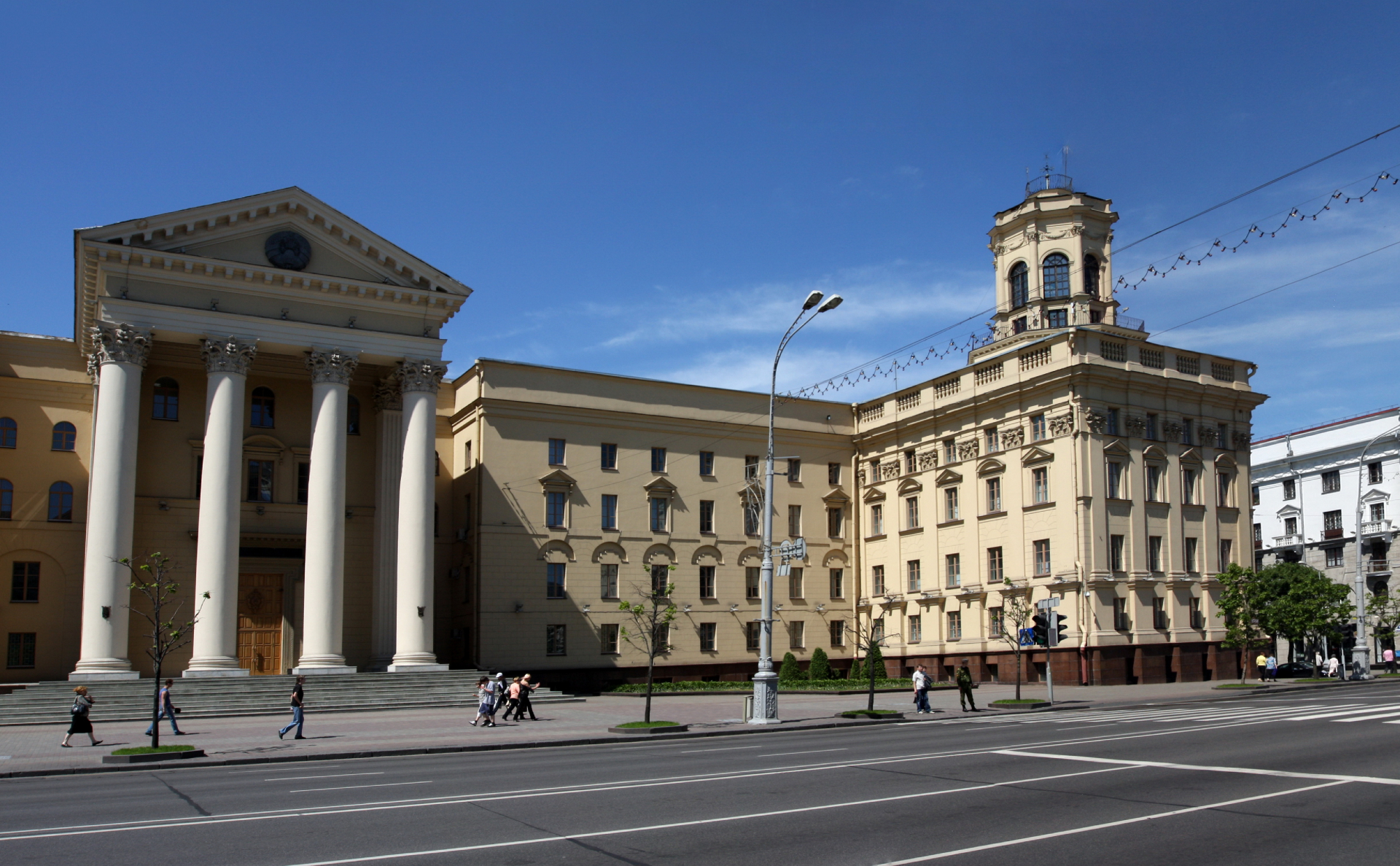 Здание КГБ в Минске